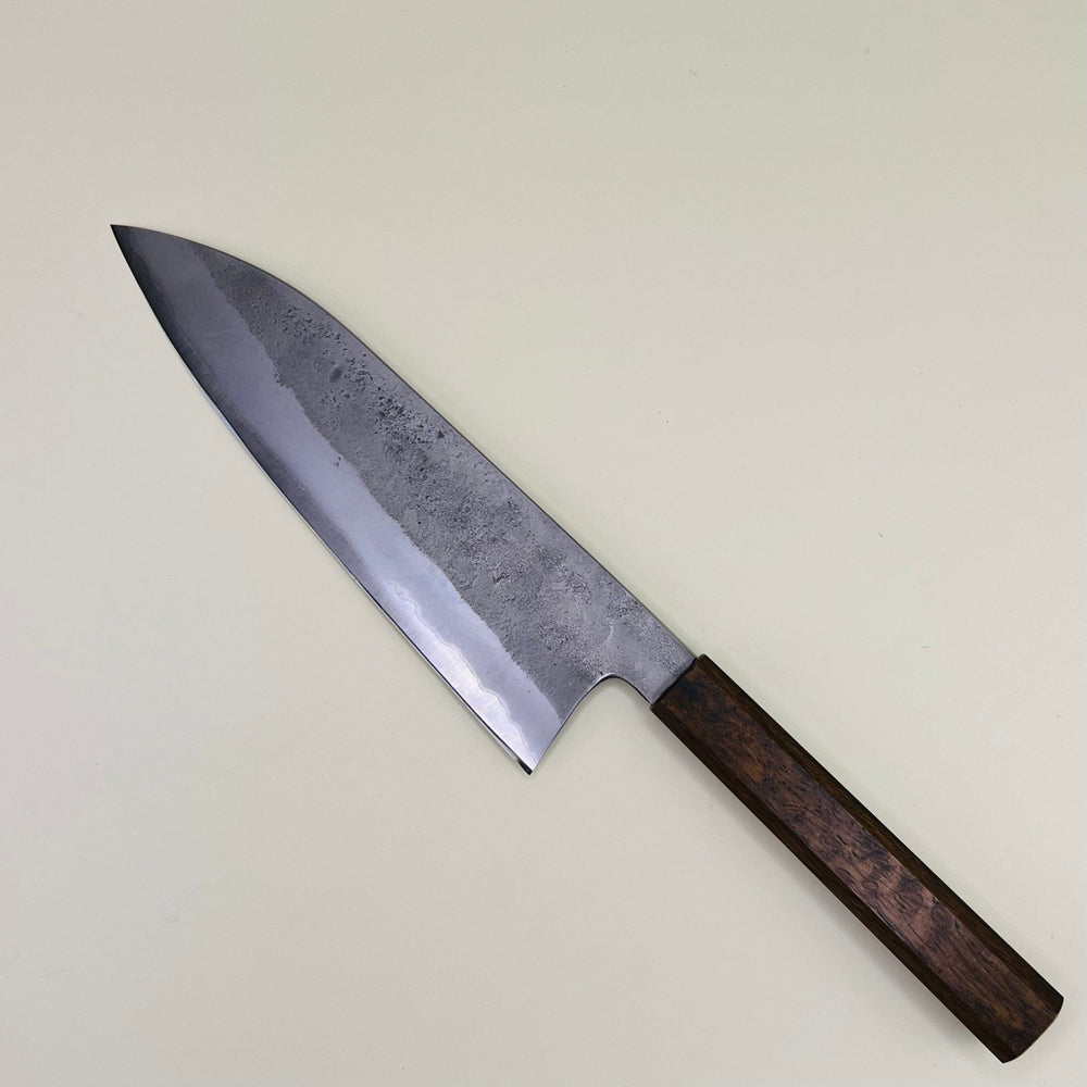 Sakai Kikumori - Nashiji Gyuto 210mm - Lacquered Oak - Community Cutlery