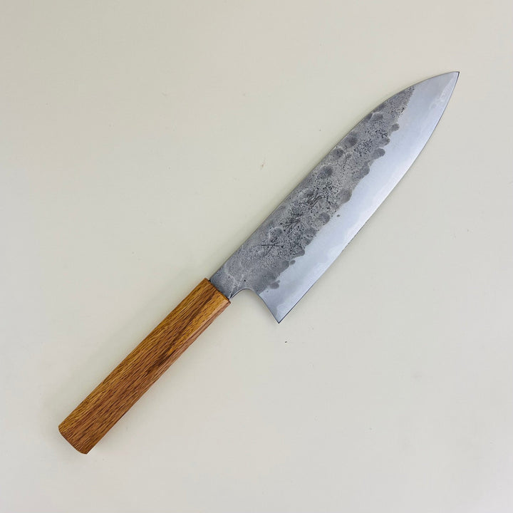 Sakai Kikumori - Nashiji Gyuto 210mm - Natural Oak - Community Cutlery
