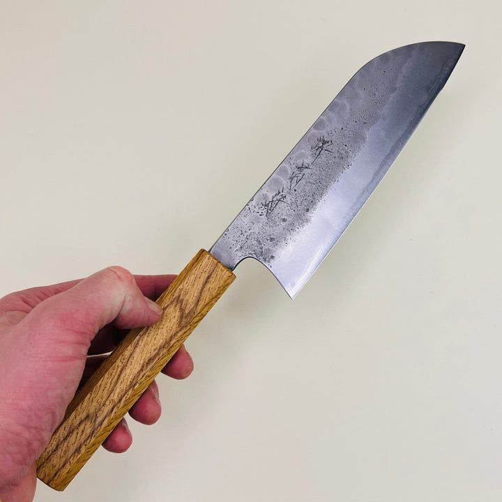 Sakai Kikumori - Nashiji Santoku 165mm - Community Cutlery